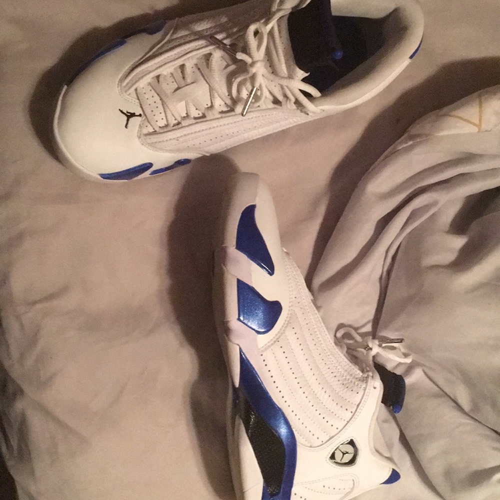 Rare Jordan 14s Ice Blue